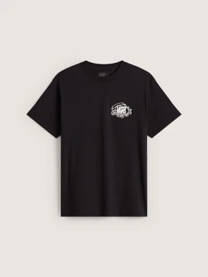 Vans - T-shirt Hot Lines, male, Czarny, Size: