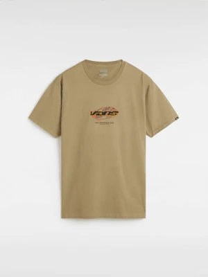 Vans - T-shirt Ignitions, male, Brązowy, Size: