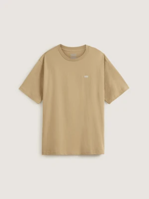 Vans - T-shirt Left Chest Logo II, male, Beżowy, Size: