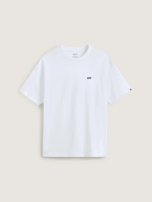 Vans - T-shirt Left Chest Logo II, male, Biały, Size: