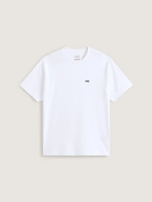 Vans - T-shirt Left Chest Logo II, male, Biały, Size: