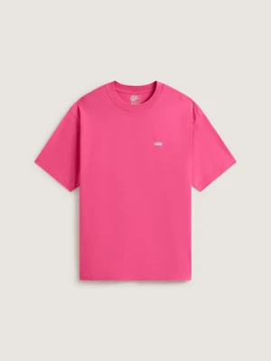Vans - T-shirt Left Chest Logo II, male, Różowy