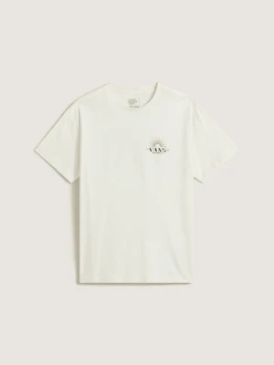 Vans - T-shirt Leopard Palm, female, Biały, Size: