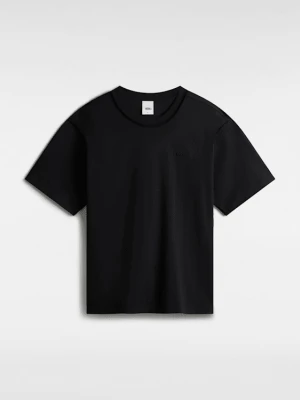 Vans - T-shirt Logo Premium, male, Czarny, Size: