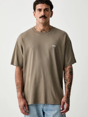 Vans T-shirt męski bawełniany beżowy