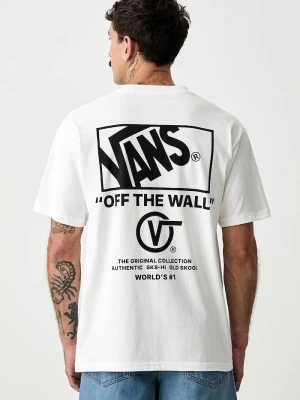 Vans T-shirt męski bawełniany biały