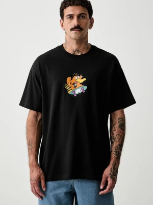 Vans T-shirt męski bawełniany czarny