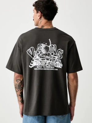 Vans T-shirt męski bawełniany szary