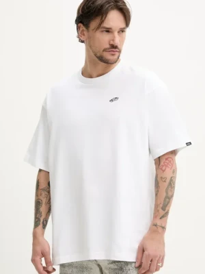 Vans t-shirt męski kolor biały z nadrukiem VN000P50YB21