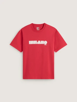 Vans - T-shirt Milano Vans, male, Różowy