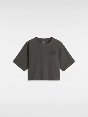 Vans - T-Shirt MTE Trail Boxy, female, Czarny, Size: