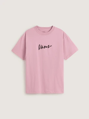Vans - T-shirt Original Script, male, Czarny, Size: