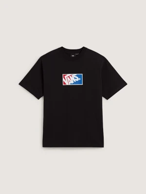 Vans - T-shirt Original Standards, male, Czarny, Size: