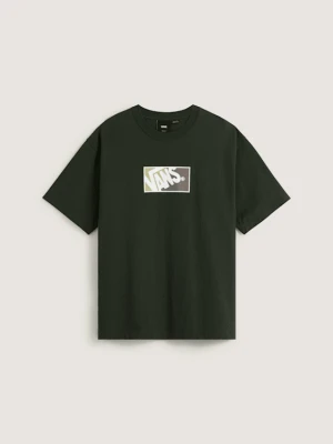 Vans - T-shirt Original Standards, male, Zielony, Size: