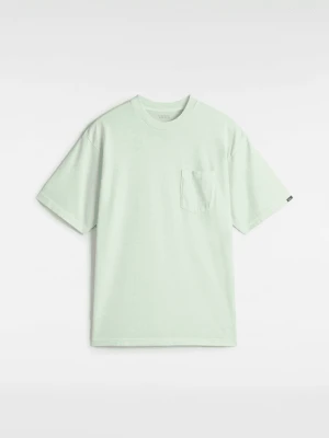 Vans - T-shirt Original Standards Wash Pocket, male, Zielony, Size: