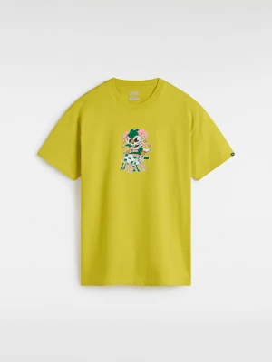 Vans - T-shirt Prankster, male, Żółty, Size: