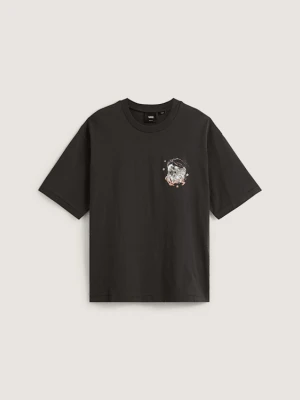 Vans - T-shirt Raw Instinct Thinker, male, Czarny, Size: