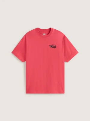 Vans - T-shirt REAPER SAM LOOSE, male, Różowy, Size: