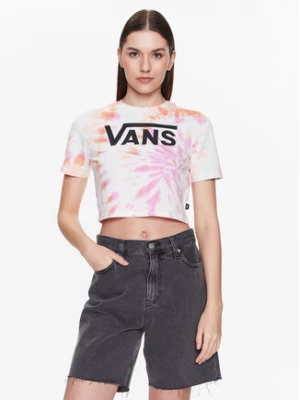 Vans T-Shirt Resort Wash VN0003PS Kolorowy Cropped Fit
