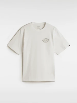 Vans - T-shirt Road Stop, male, Biały, Size: