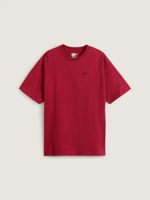 Vans - T-shirt Salton Loose, male, Bordowy, Size: