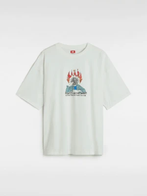 Vans - T-shirt Skate Thinking, male, Biały, Size: