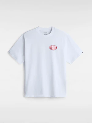 Vans - T-shirt Spray On, male, Biały, Size: