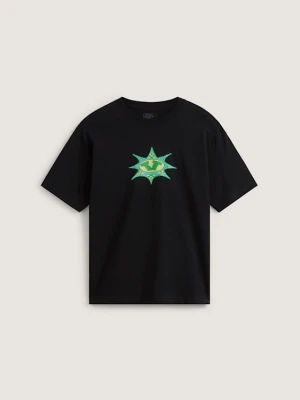 Vans - T-shirt Star Checker, male, Czarny, Size: