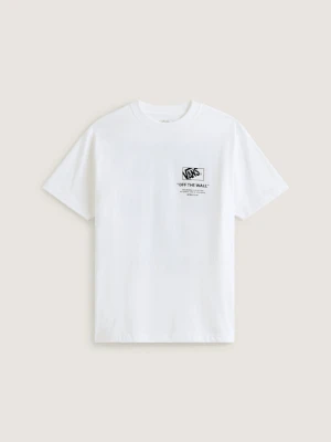 Vans - T-shirt Stockpile, male, Biały, Size: