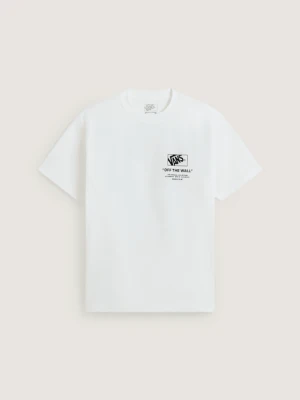 Vans - T-shirt Stockpile, male, Biały