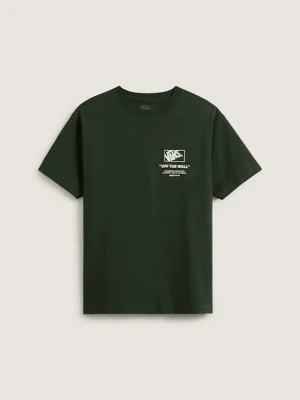 Vans - T-shirt Stockpile, male, Zielony, Size: