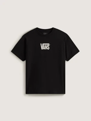 Vans - T-shirt Stretch Logo, male, Czarny, Size: