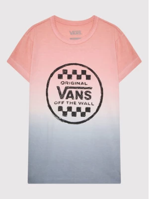 Vans T-Shirt Sunset Wash VN0A7RUJ Różowy Regular Fit