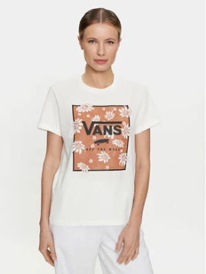 Vans T-Shirt Tropic Fill Floral Bff VN000GGW Écru Regular Fit