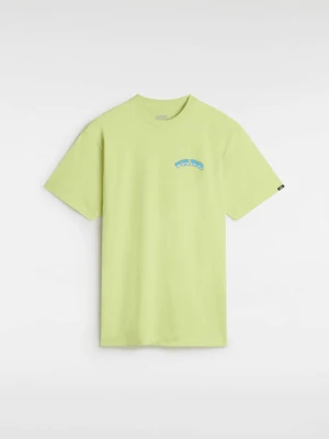 Vans - T-shirt True Waves, male, Żółty, Size: