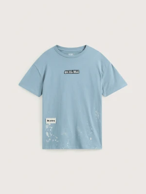 Vans - T-shirt Unpatched, female, Szary, Size: