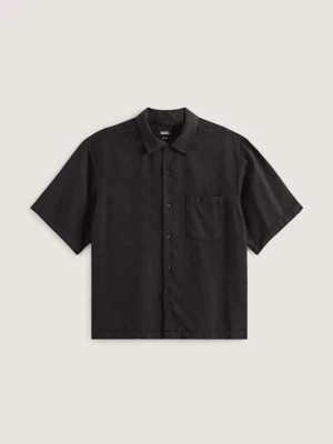 Vans - T-shirt Van Doren Check Camp, male, Czarny, Size: