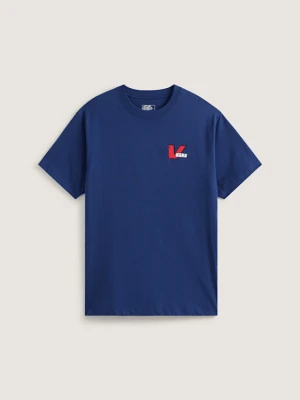 Vans - T-shirt VANS DRIFT CLASSIC, male, Niebieski, Size: