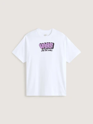 Vans - T-shirt Vans Graff Loose, male, Biały, Size: