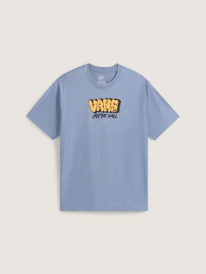 Vans - T-shirt Vans Graff Loose, male, Szary, Size: