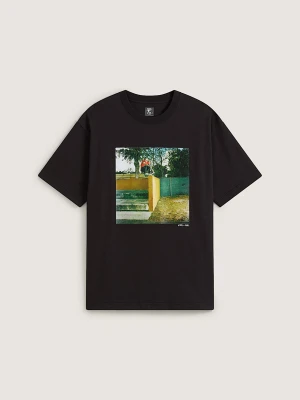 Vans - T-shirt Vans X Atiba Loose, male, Czarny