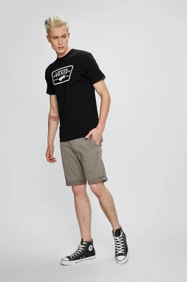 Vans - T-shirt VN000QN8Y281-Black/Wht