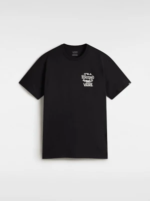 Vans - T-shirt Warped World, male, Czarny, Size: