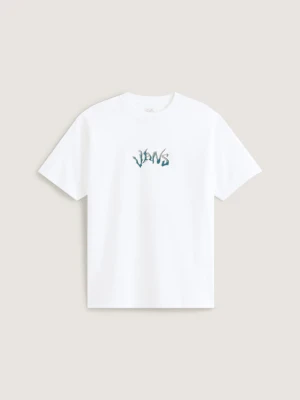 Vans - T-shirt Wild Circle, male, Biały, Size: