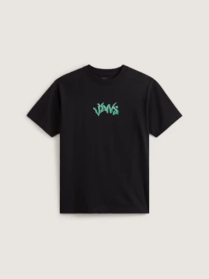 Vans - T-shirt Wild Circle, male, Czarny, Size: