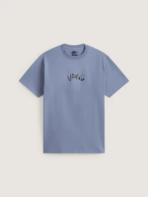 Vans - T-shirt Wild Circle, male, Niebieski