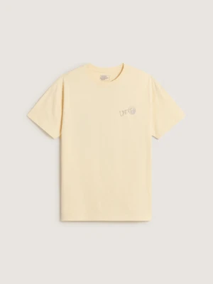 Vans - T-shirt Yin and Yang, female, Beżowy