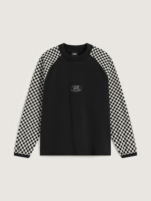 Vans - T-shirt z długim rękawem A.O.D. by Slam Jam Racing, male, Czarny