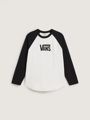 Vans - T-shirt z długim rękawem CORE RAGLAN, male, Czarny, Size:
