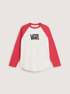Vans - T-shirt z długim rękawem CORE RAGLAN, male, Różowy, Size: